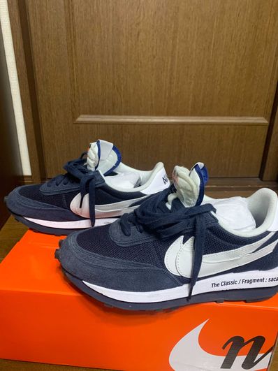 Fragment × sacai × Nike LD Waffle "Blackended Blue"