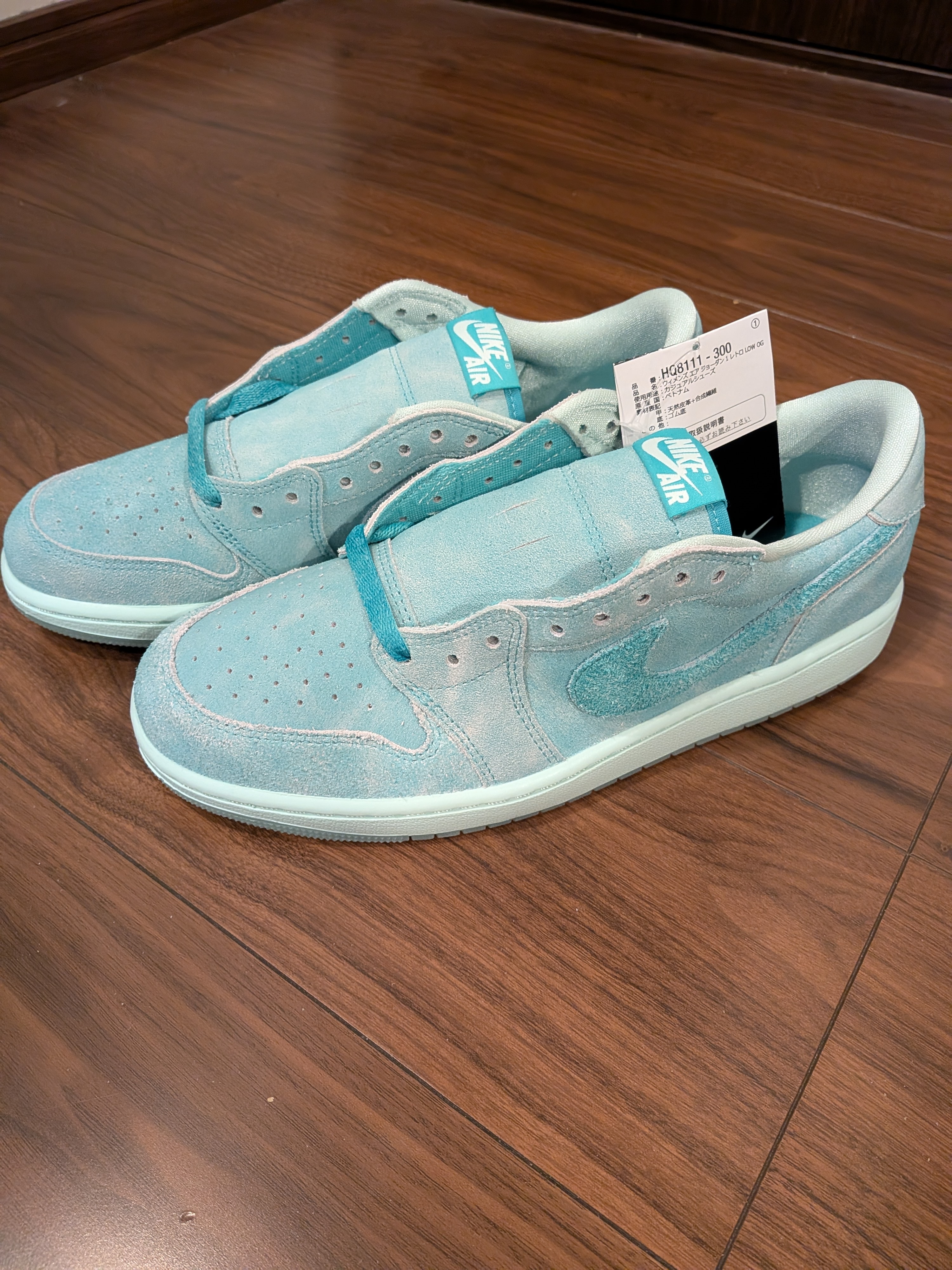 Nike Women's Air Jordan 1 Low "Washed Teal"