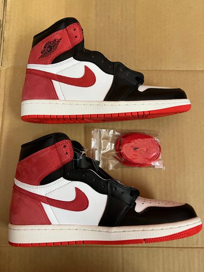 NIKE AIR JORDAN 1 RETRO HIGH "TRACK RED"