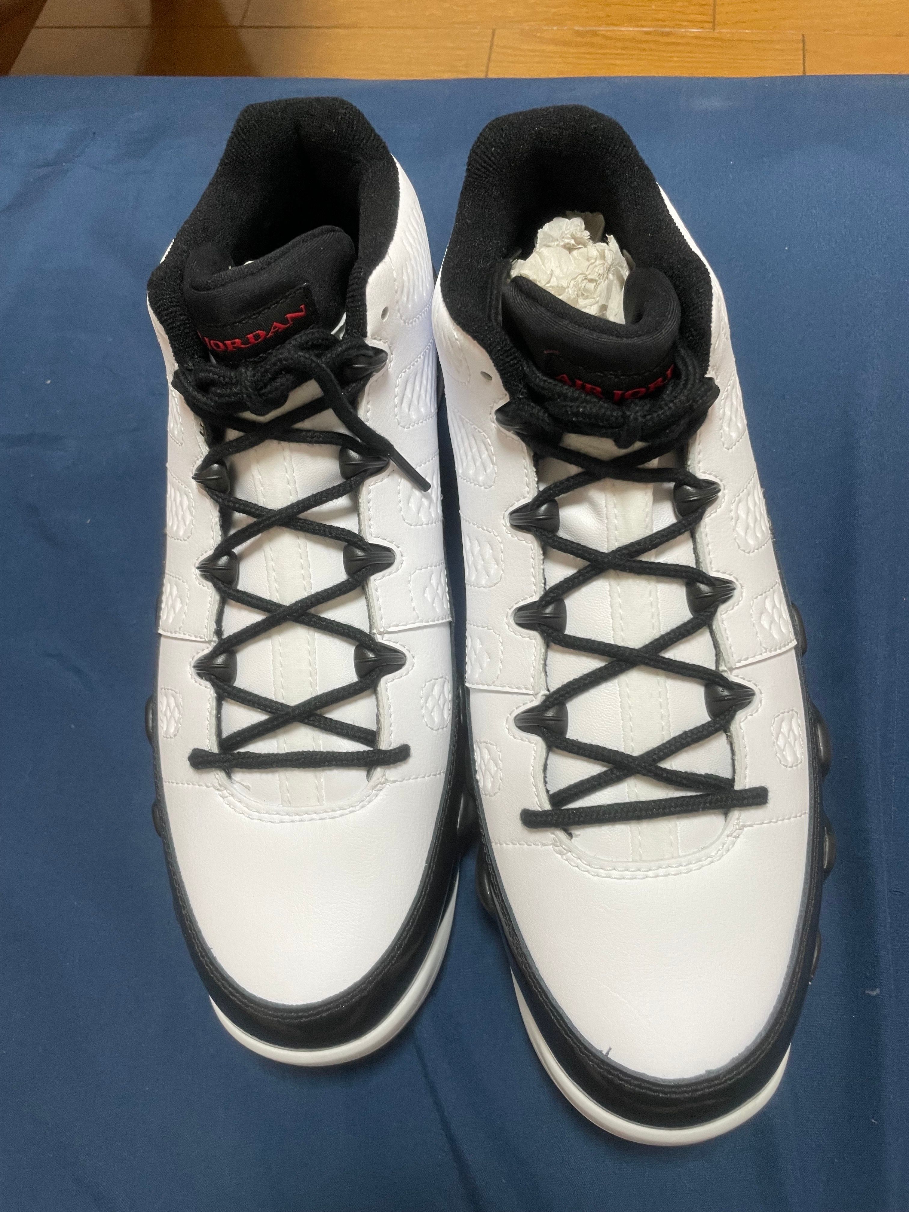 Nike Air Jordan 9 Golf "White/Black/True Red"