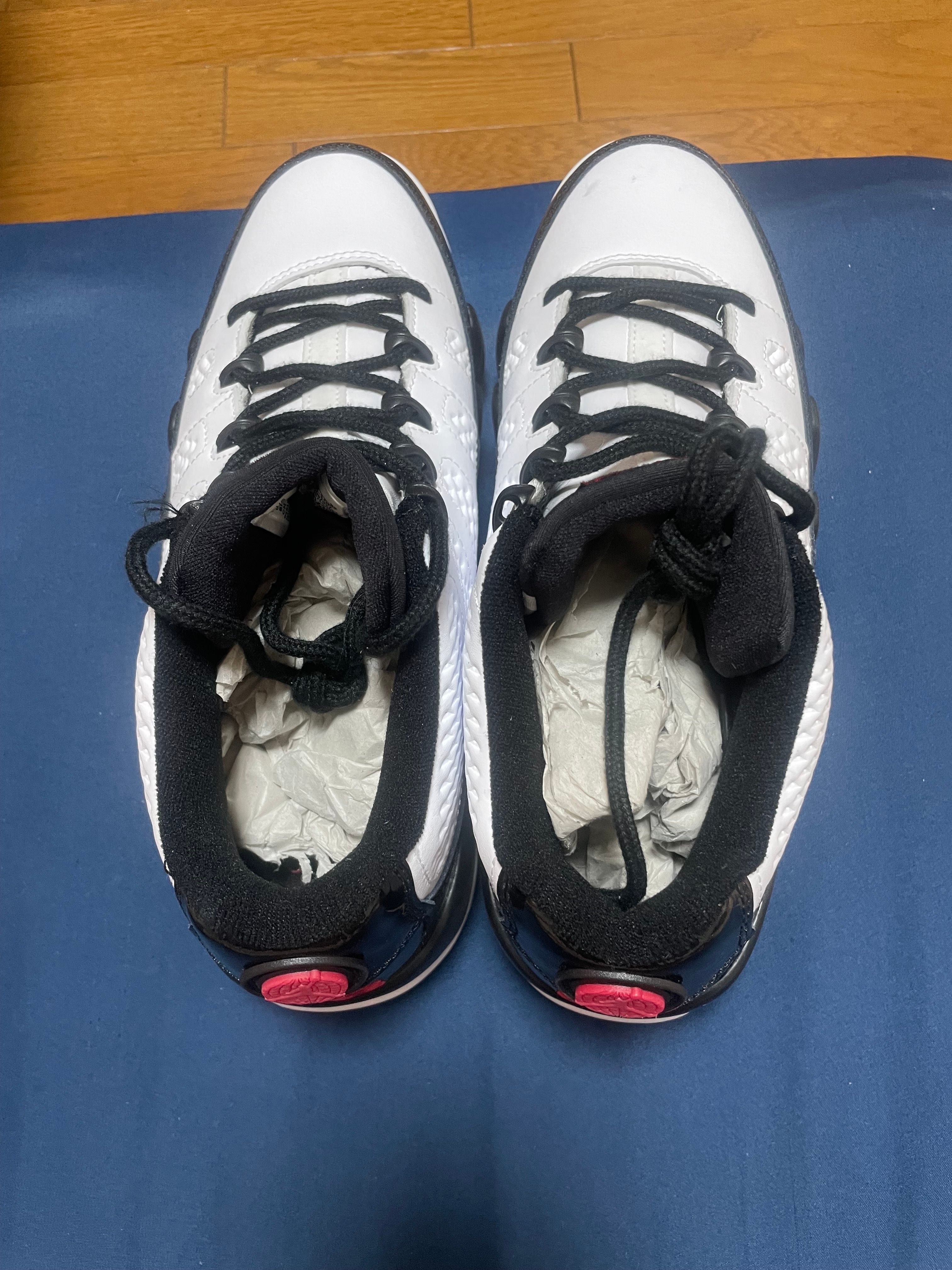 Nike Air Jordan 9 Golf "White/Black/True Red"