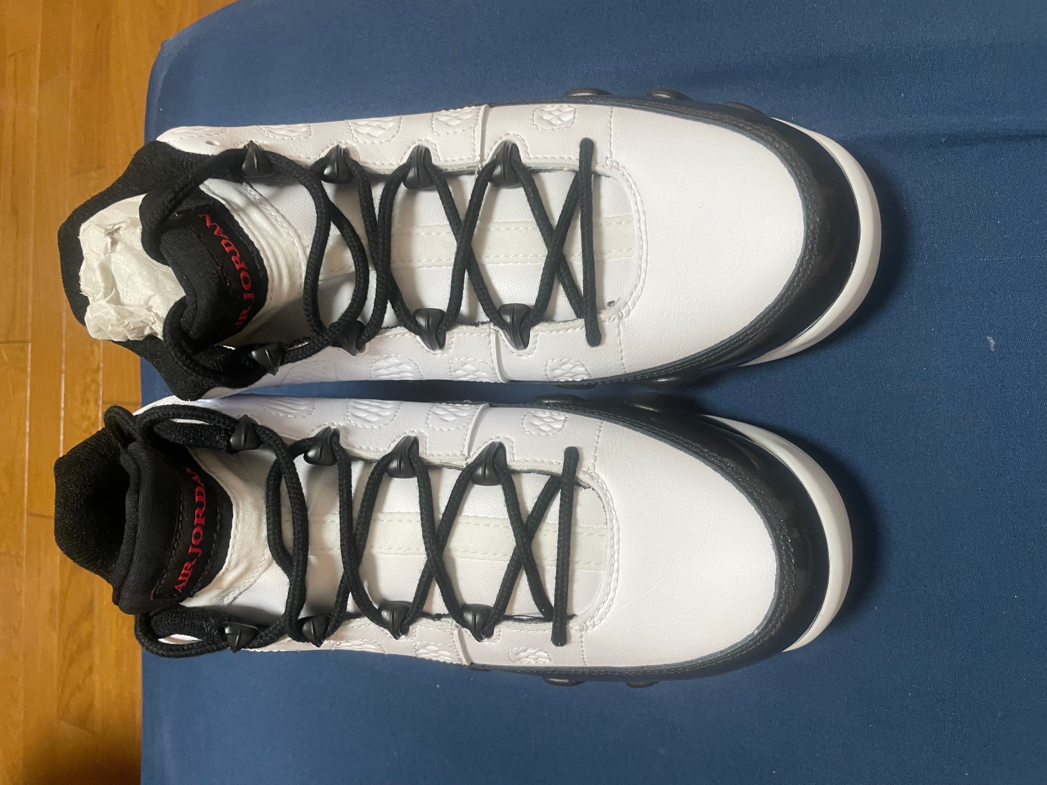 Nike Air Jordan 9 Golf "White/Black/True Red"