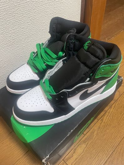 Nike GS Air Jordan 1 Retro High OG "Celtics/Black and Lucky Green" (2023)
