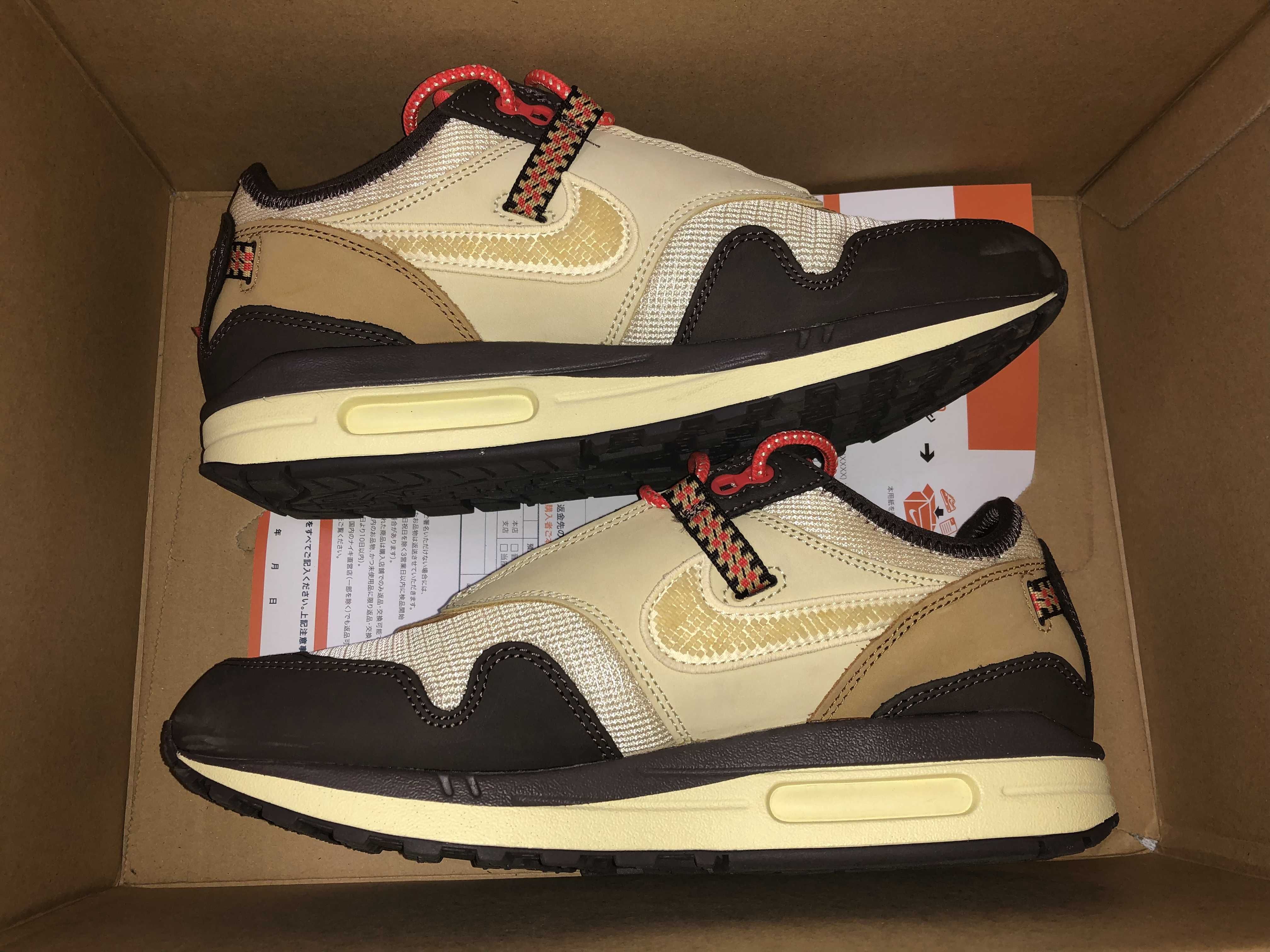 Travis Scott × Nike Air Max 1 "CACT.US Brown"