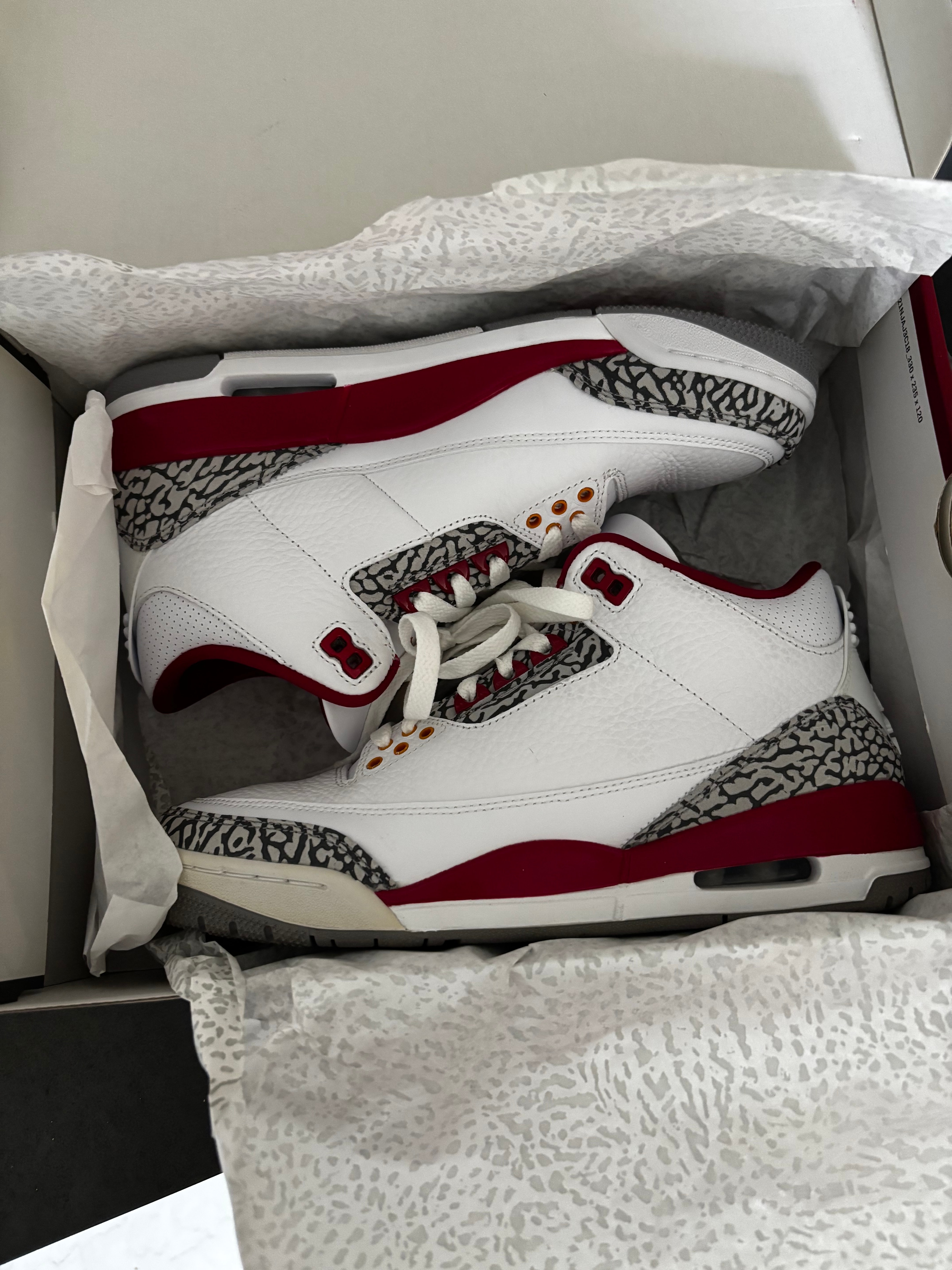 Nike Air Jordan 3 "Cardinal Red"