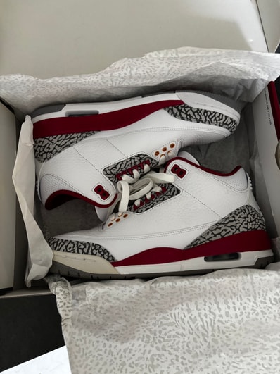 Nike Air Jordan 3 "Cardinal Red"