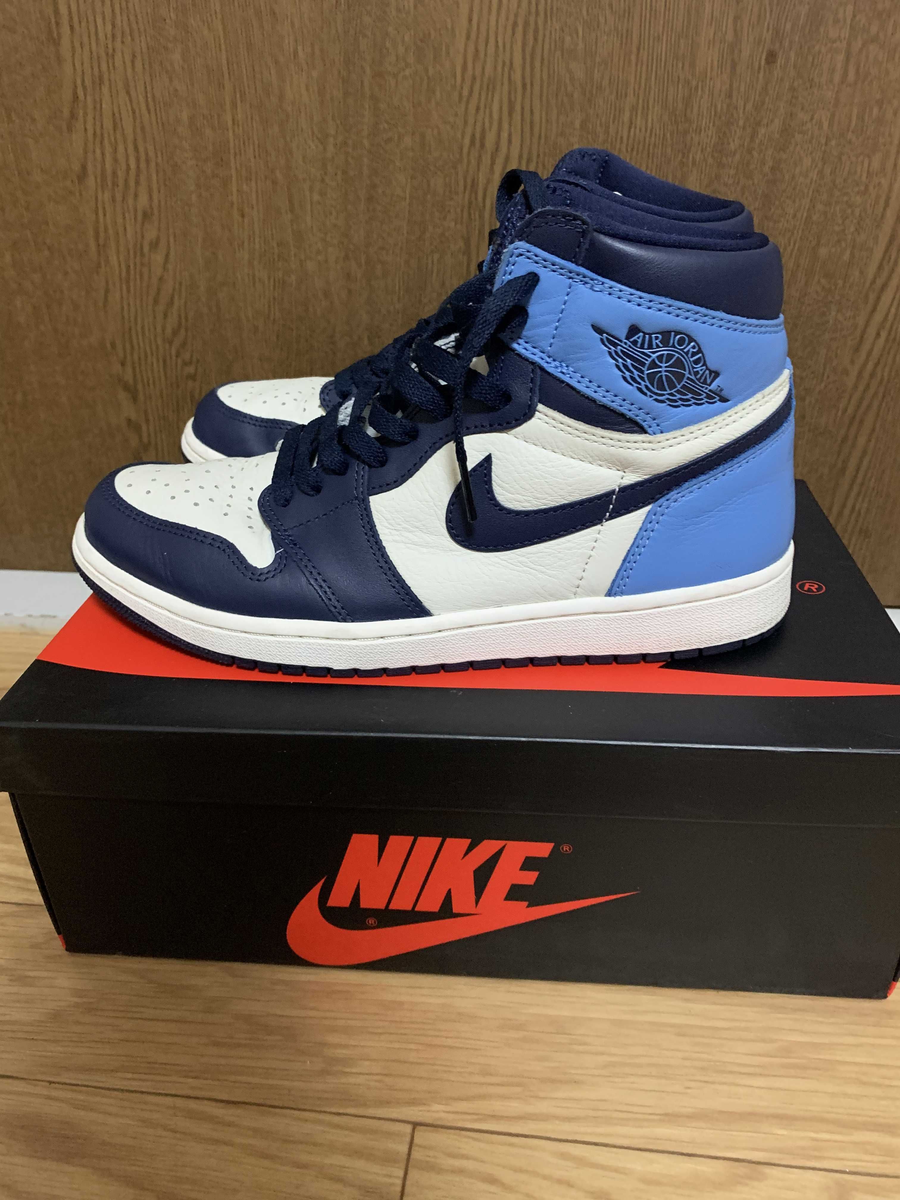 Nike Air Jordan 1 Retro High OG "Obsidian/University Blue"