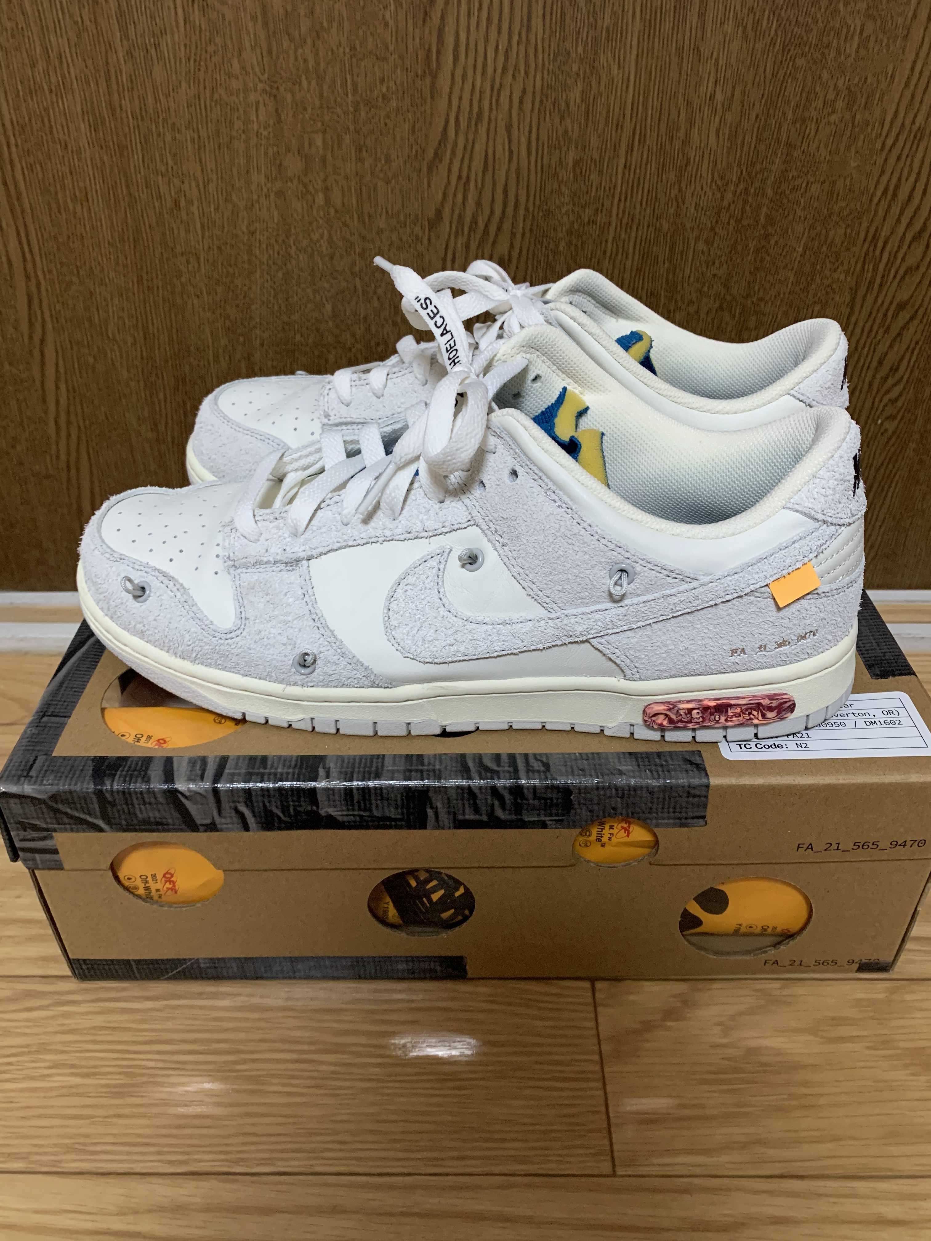 Off-White × Nike Dunk Low 1 of 50 "Lot.19" 