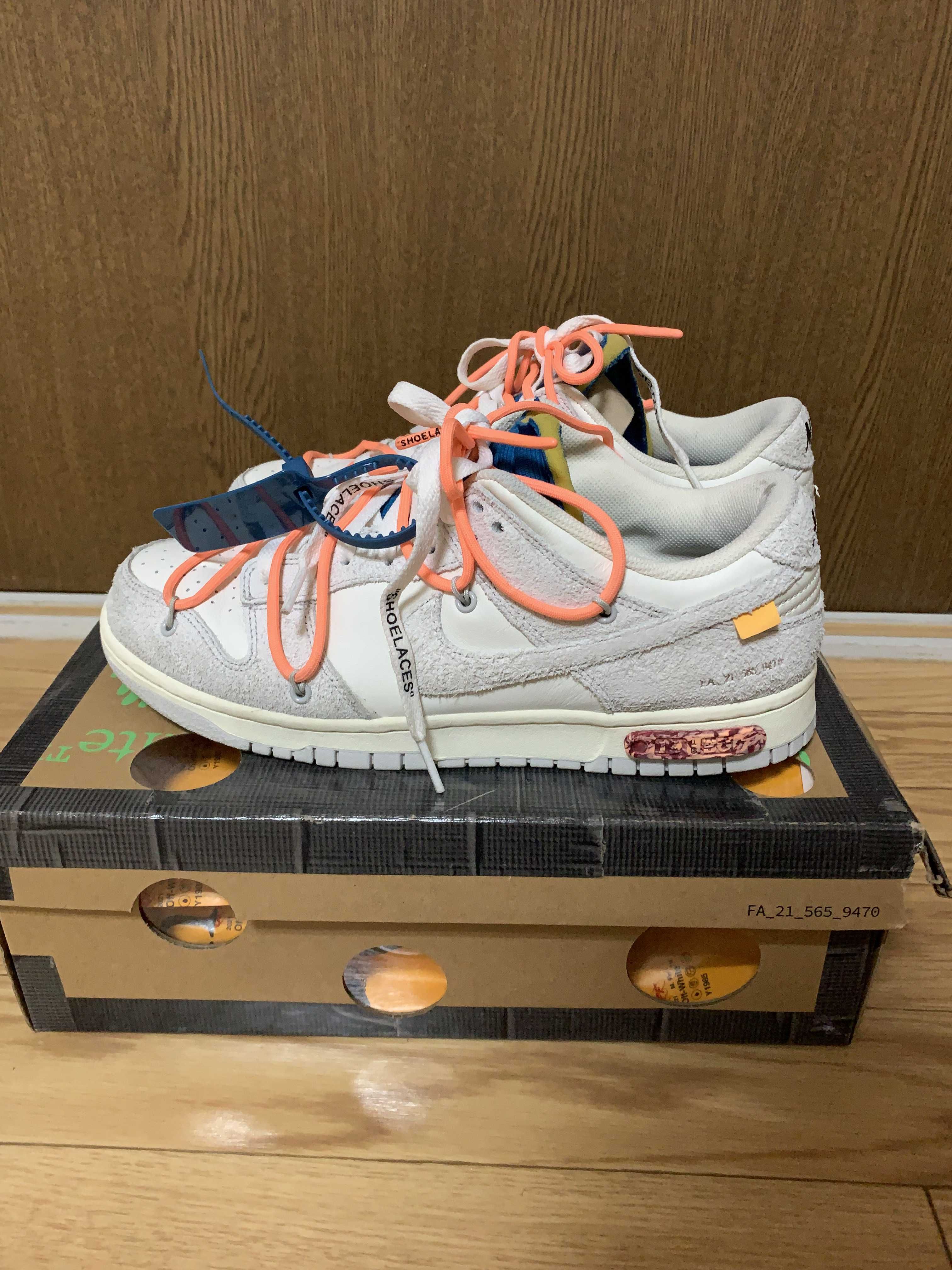 Off-White × Nike Dunk Low 1 of 50 "Lot.19" 