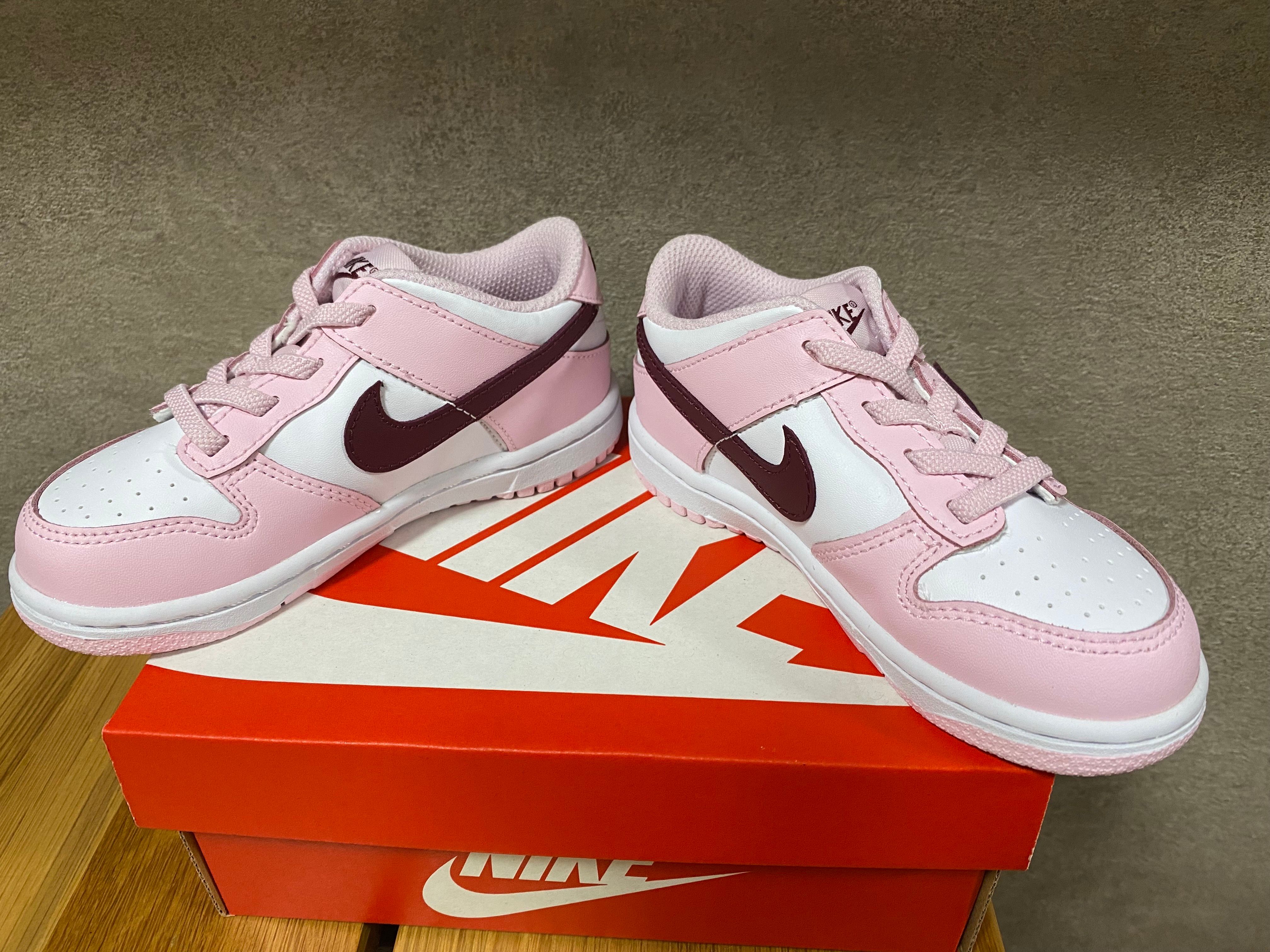 Nike TD Dunk Low "Tulip Pink"