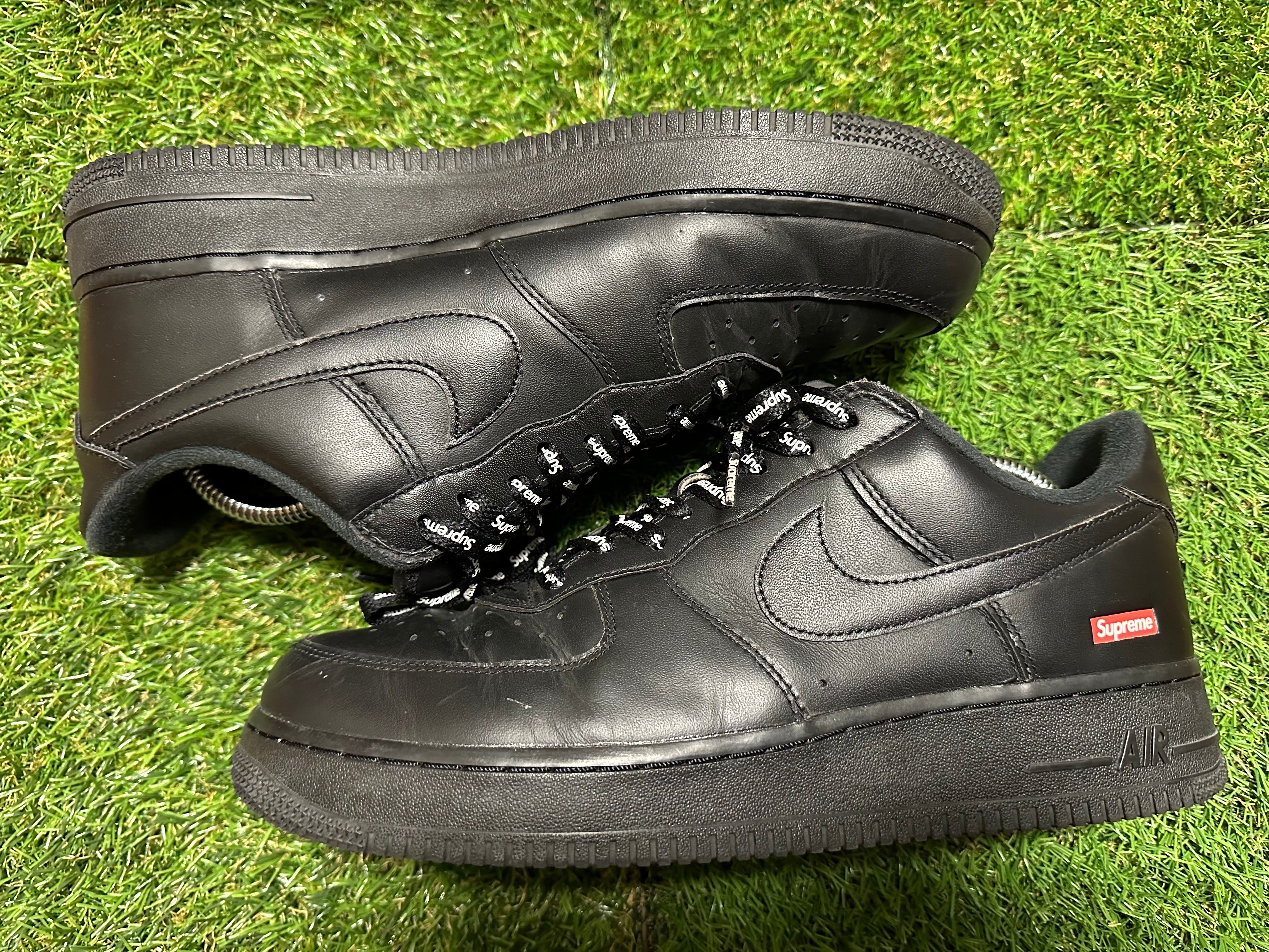 Supreme × Nike Air Force 1 Low "Black"