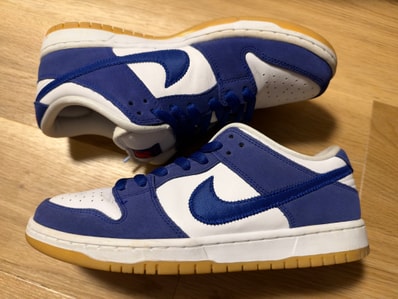Nike SB Dunk Low "Los Angeles Dodgers/Deep Royal Blue"