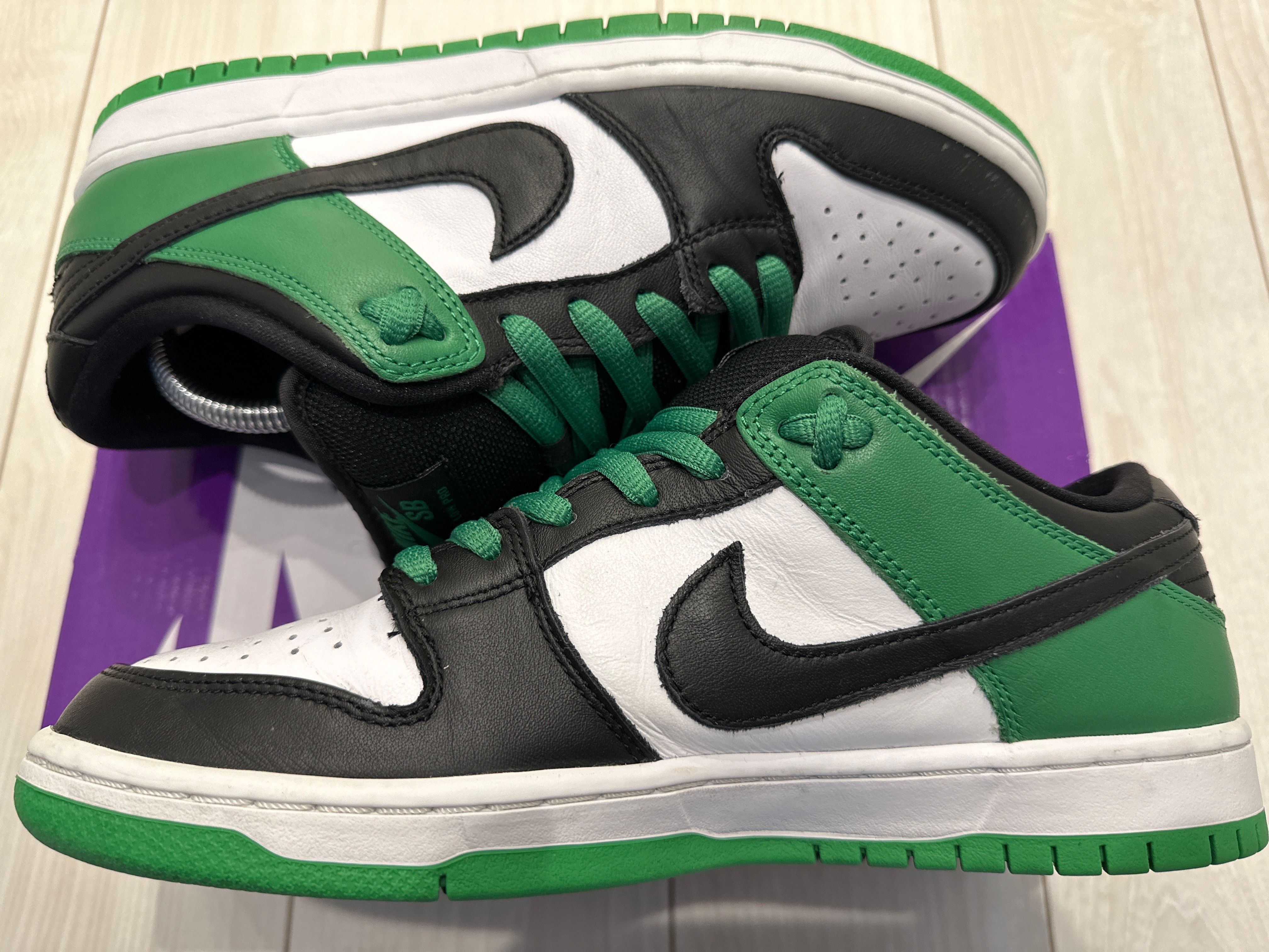 Nike SB Dunk Low Pro "Black and Classic Green"