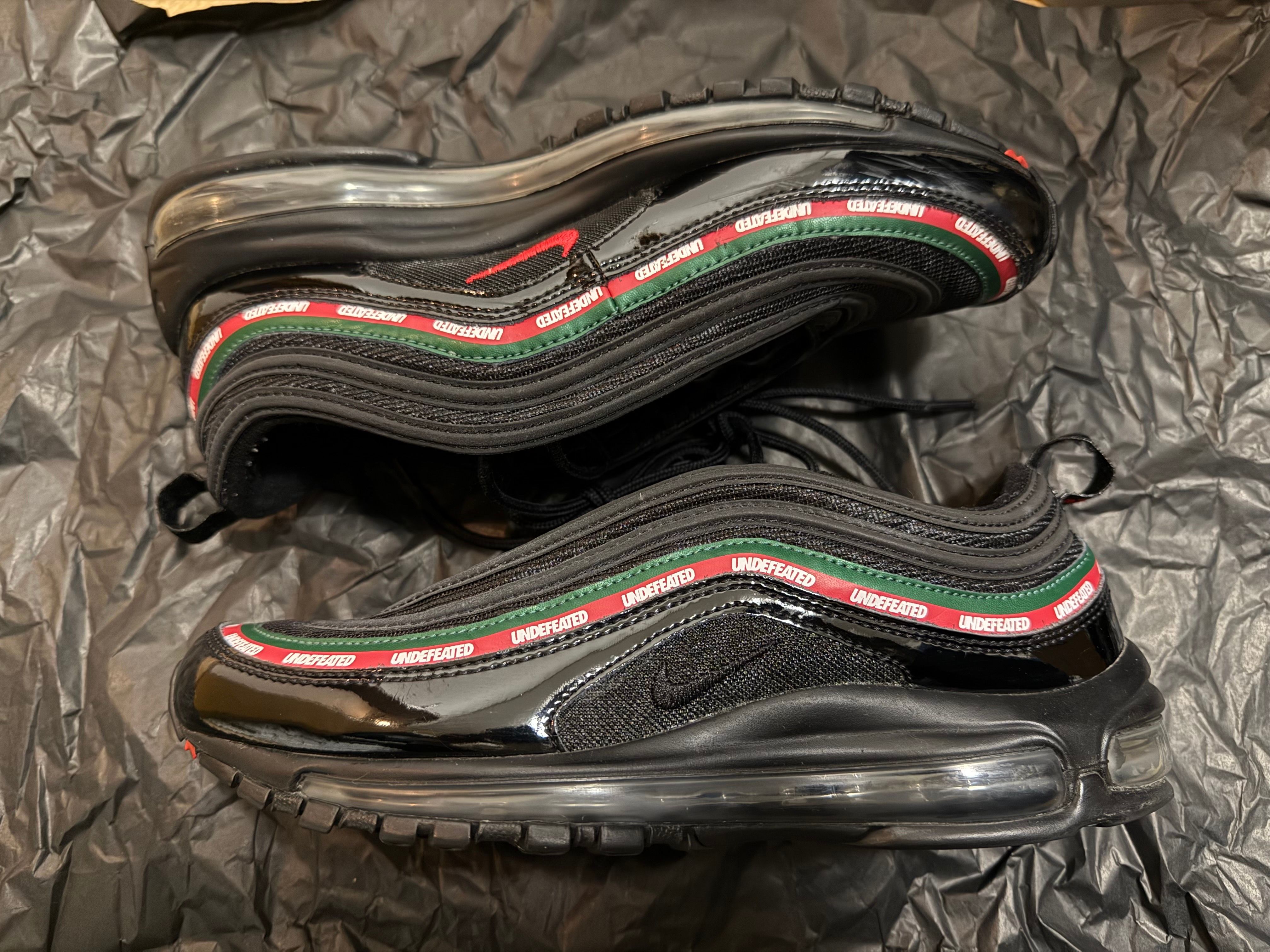 UNDEFEATED × Nike Air Max 97 OG "black"