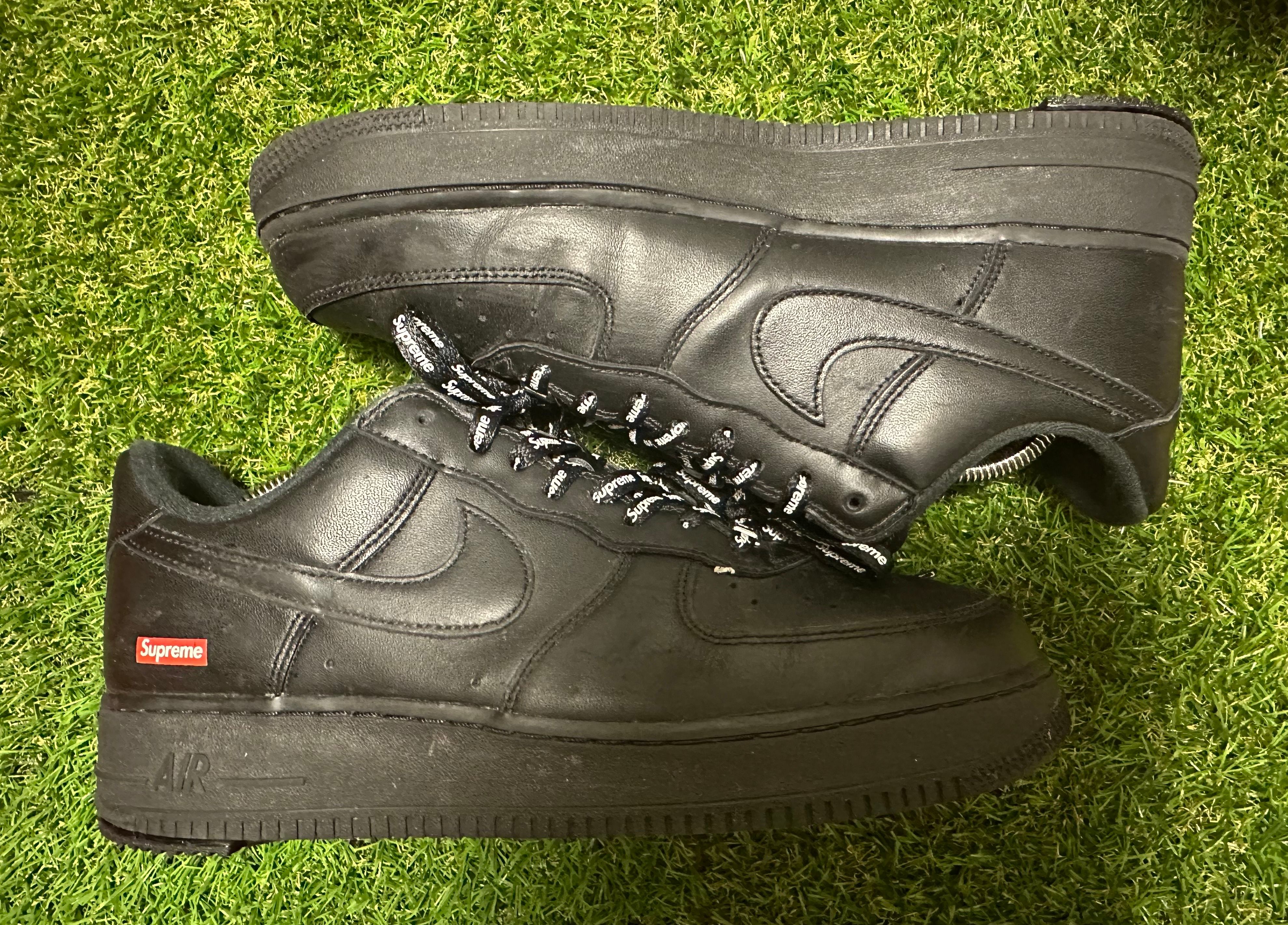 Supreme × Nike Air Force 1 Low "Black"