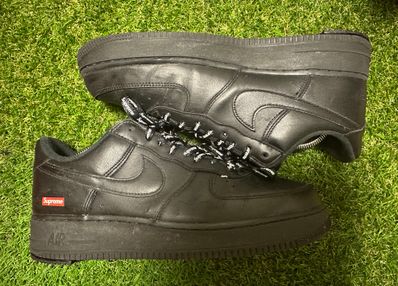 Supreme × Nike Air Force 1 Low "Black"