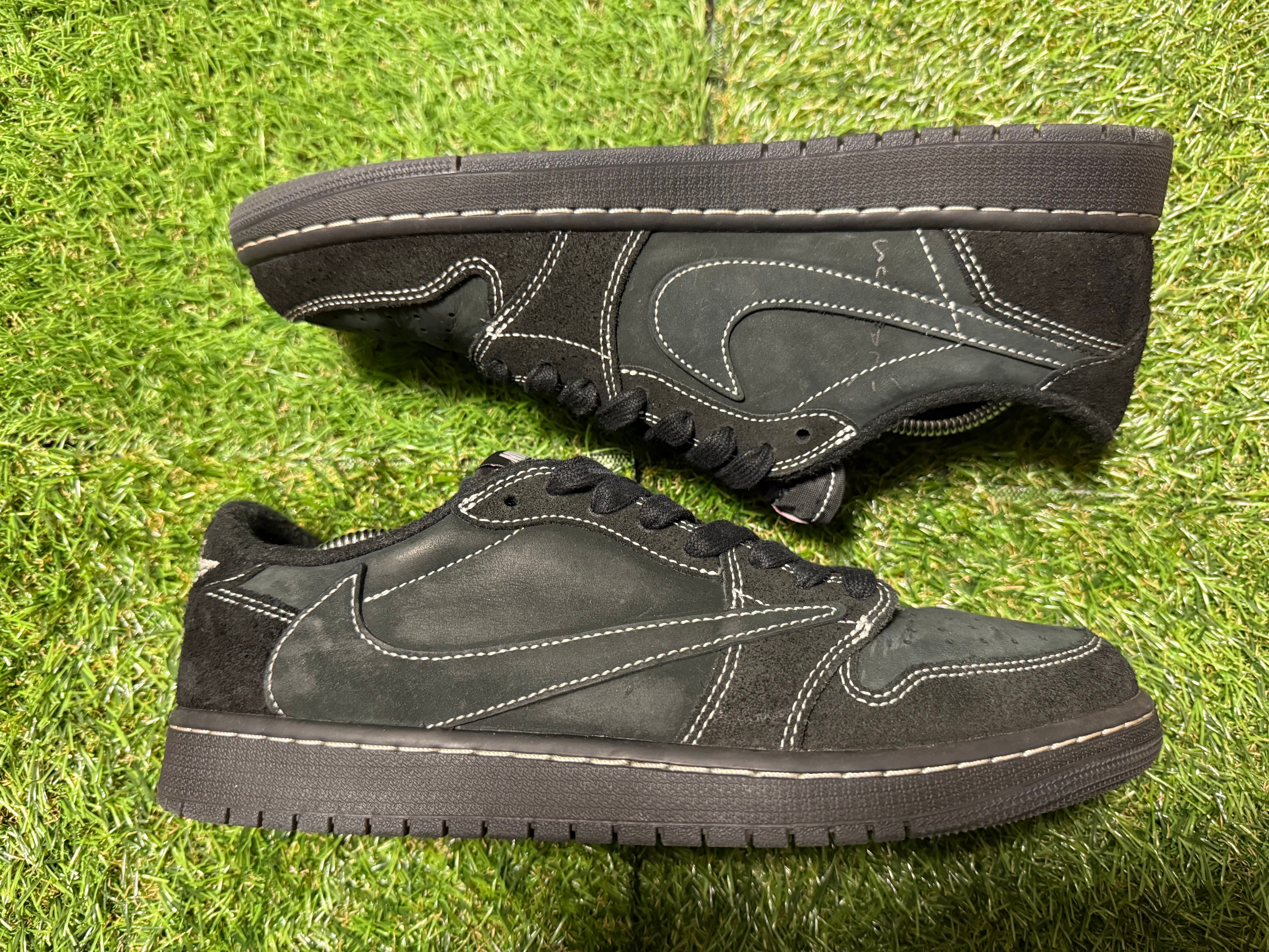 Travis Scott × Nike Air Jordan 1 Low OG SP "Black Phantom"