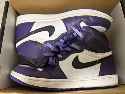 Nike Air Jordan 1 Retro High OG "Court Purple White/Black" (2020)