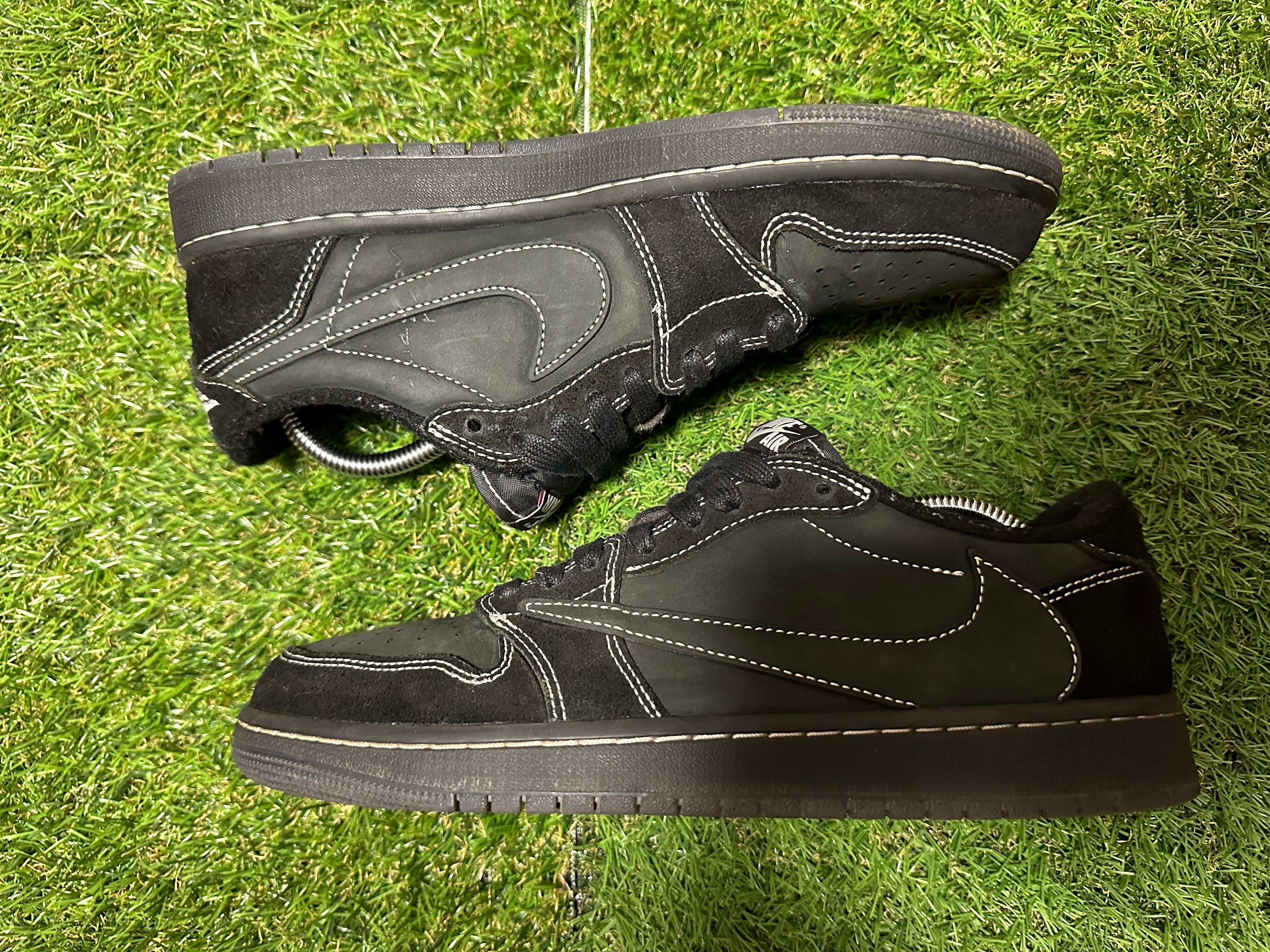 Travis Scott × Nike Air Jordan 1 Low OG SP "Black Phantom"