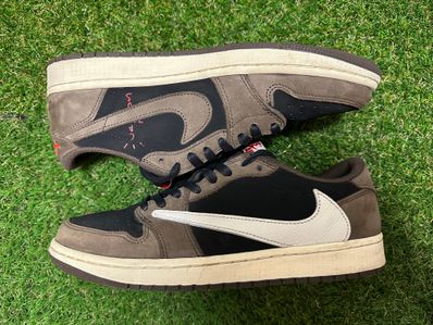 Travis Scott × Nike Air Jordan 1 Low OG SP-T "Black/Dark Mocha"