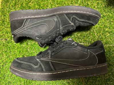 Travis Scott × Nike Air Jordan 1 Low OG SP "Black Phantom"