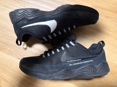 fragment design × Nike Air Zoom Spiridon SP "Black"