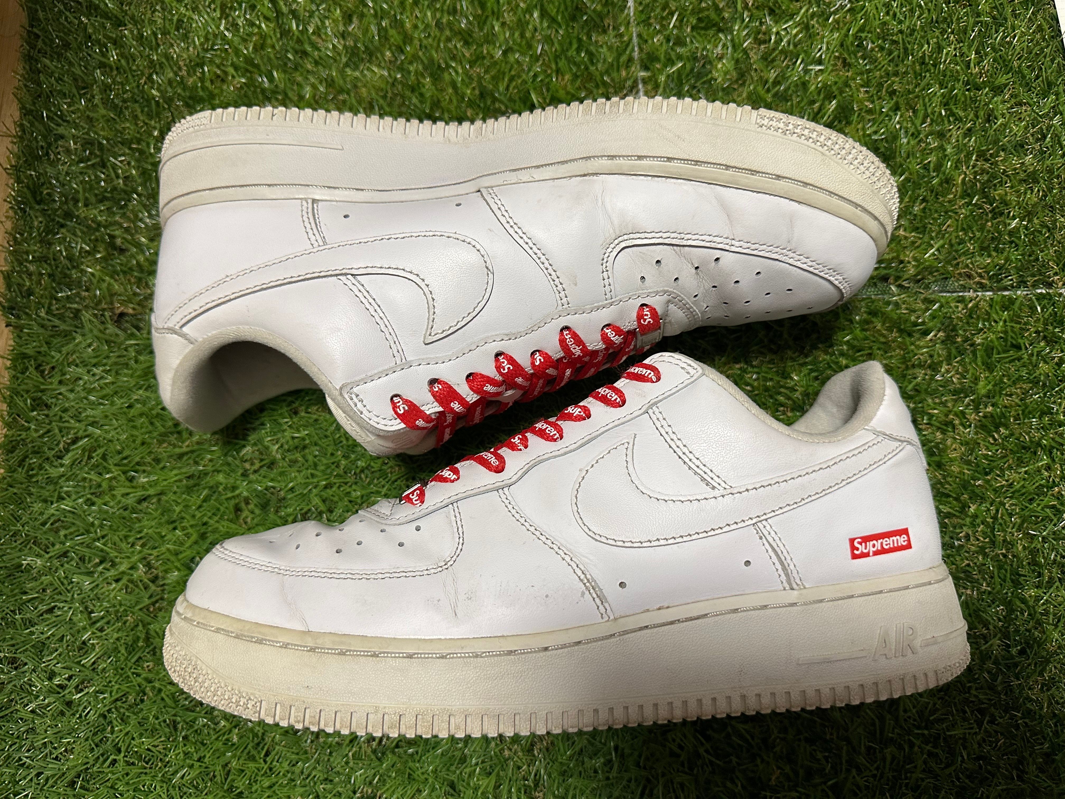 Supreme × Nike Air Force 1 Low "White"