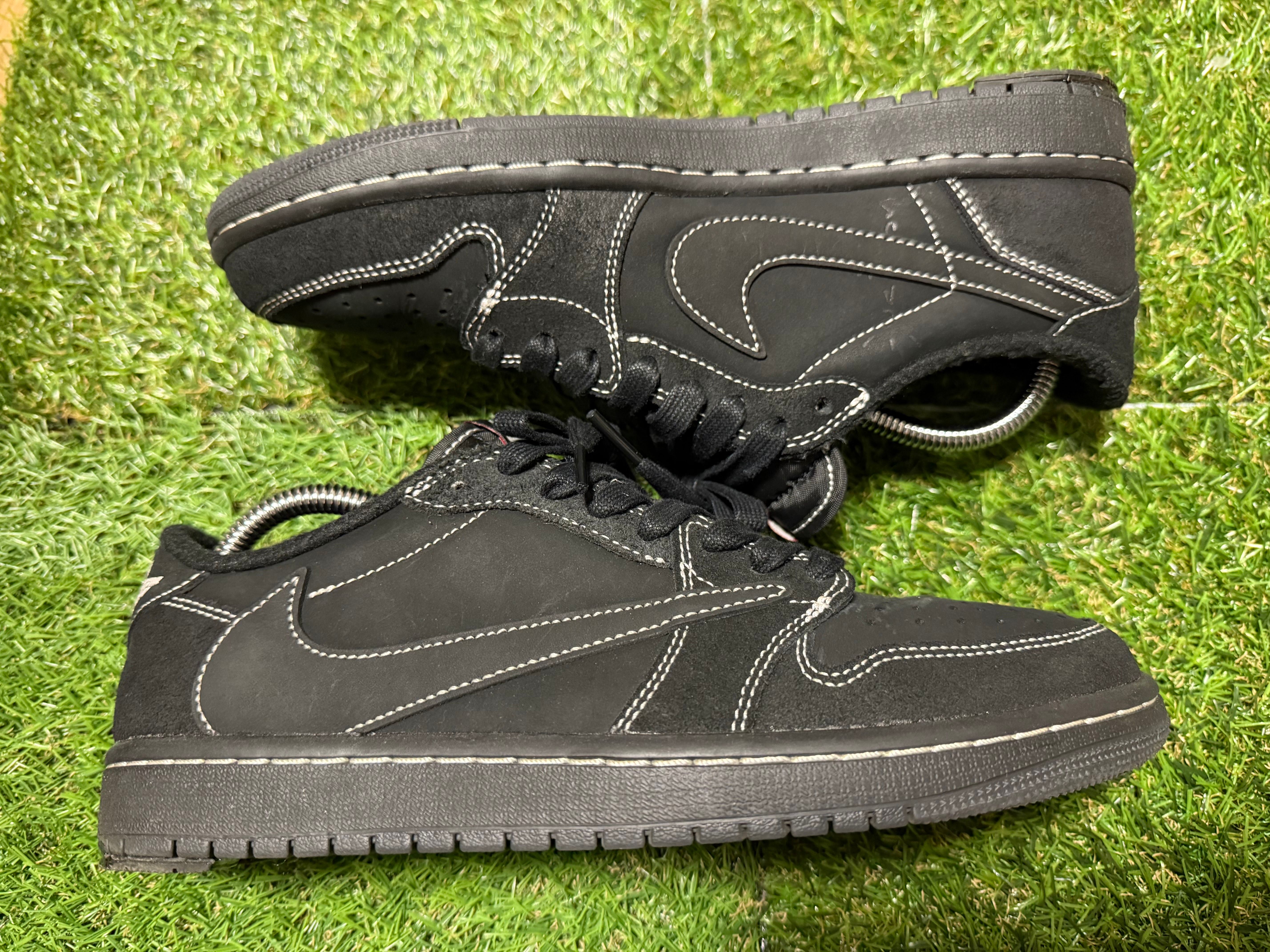 Travis Scott × Nike Air Jordan 1 Low OG SP "Black Phantom"