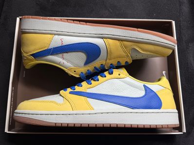 Travis Scott × Nike Women's Air Jordan 1 Retro Low OG "Canary"