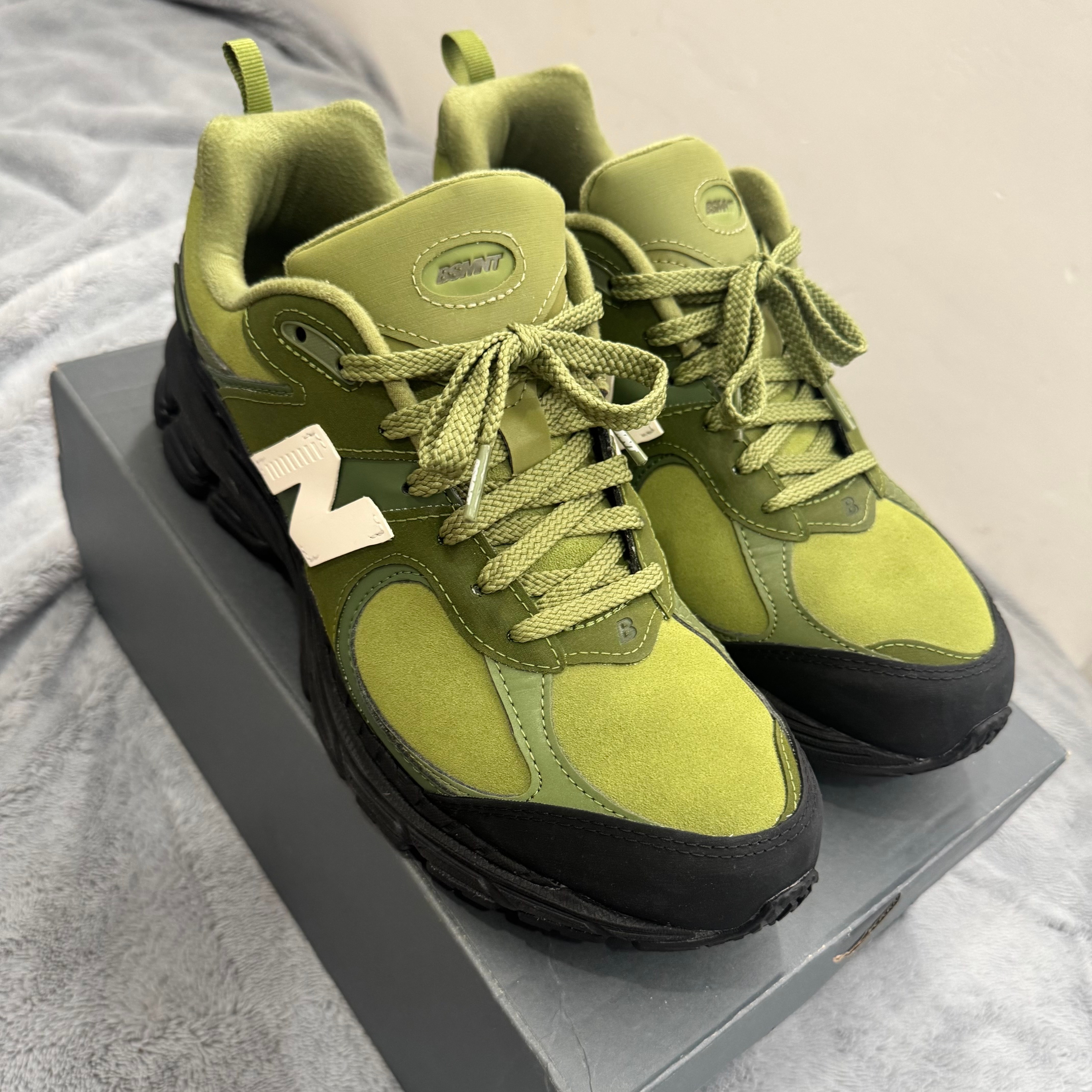 The Basement × New Balance 2002R "Moss Green"