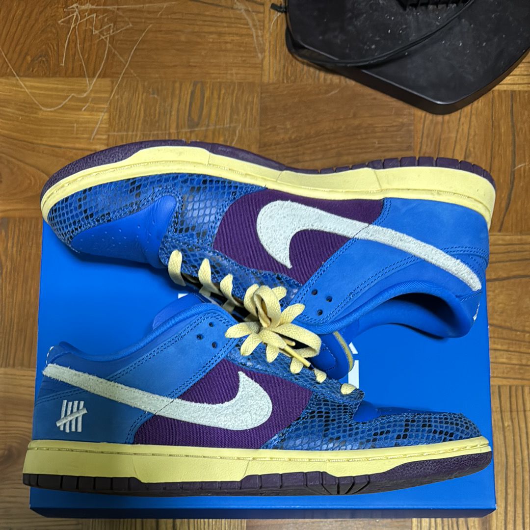 UNDEFEATED × Nike Dunk Low SP "Royal"