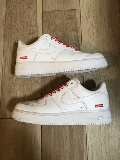 Supreme × Nike Air Force 1 Low "White"