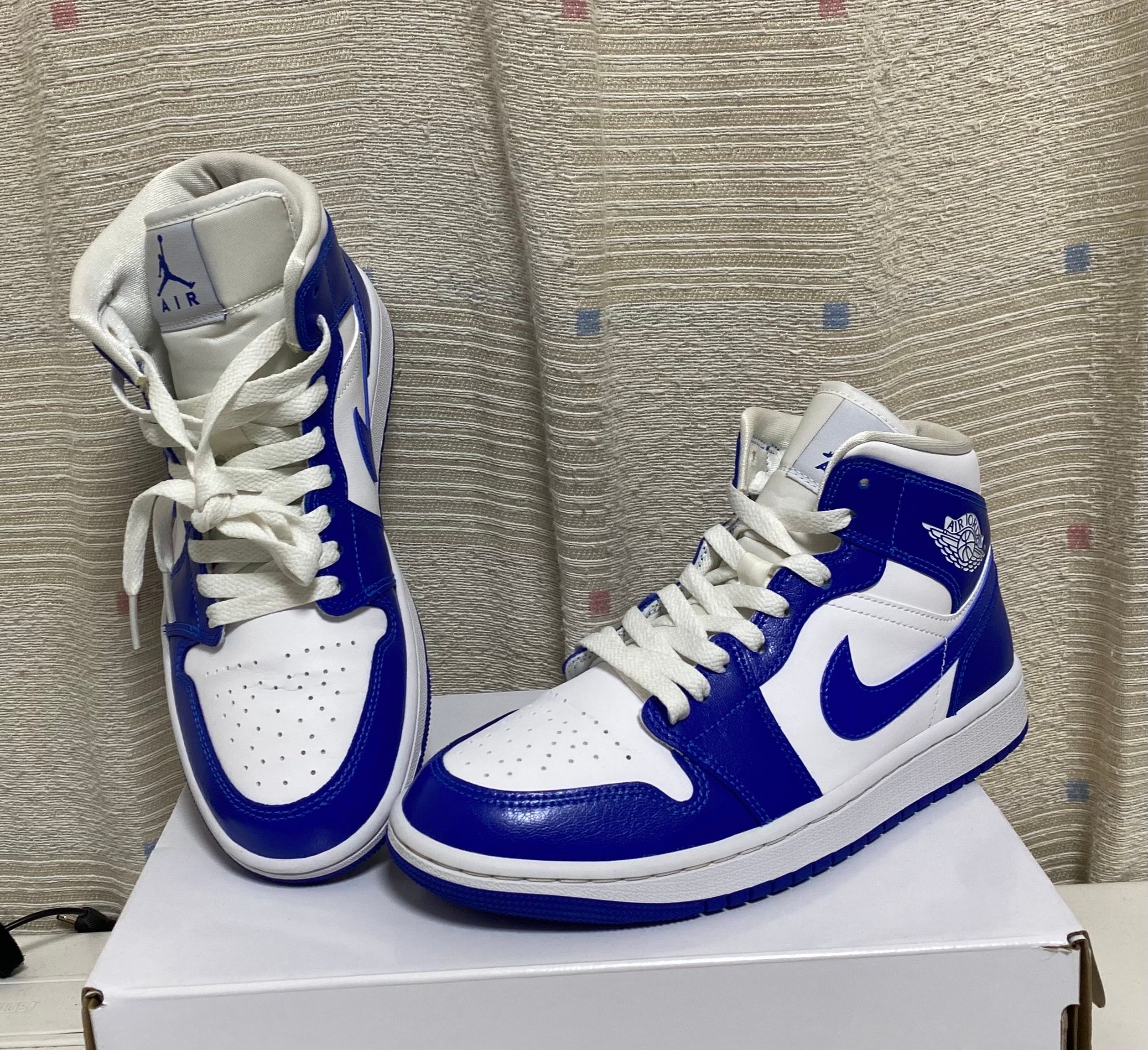 Nike Women's Air Jordan 1 Mid "Kentucky Blue"