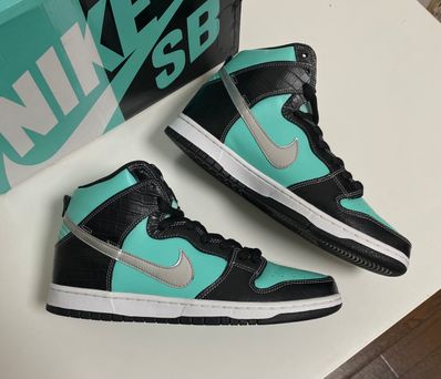 Diamond Supply × Nike SB Dunk High "Tiffany"