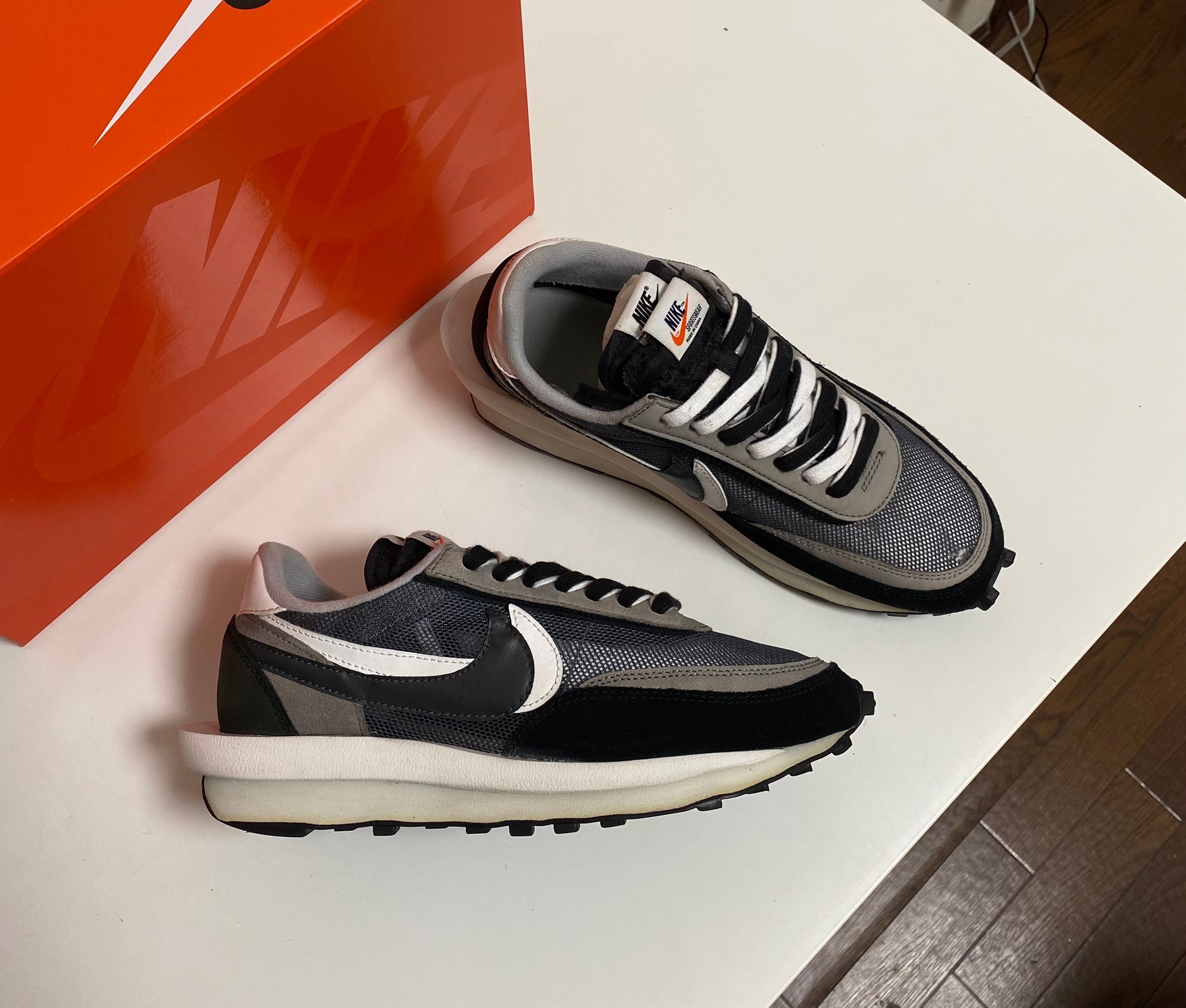 sacai × Nike LD Waffle "Black"