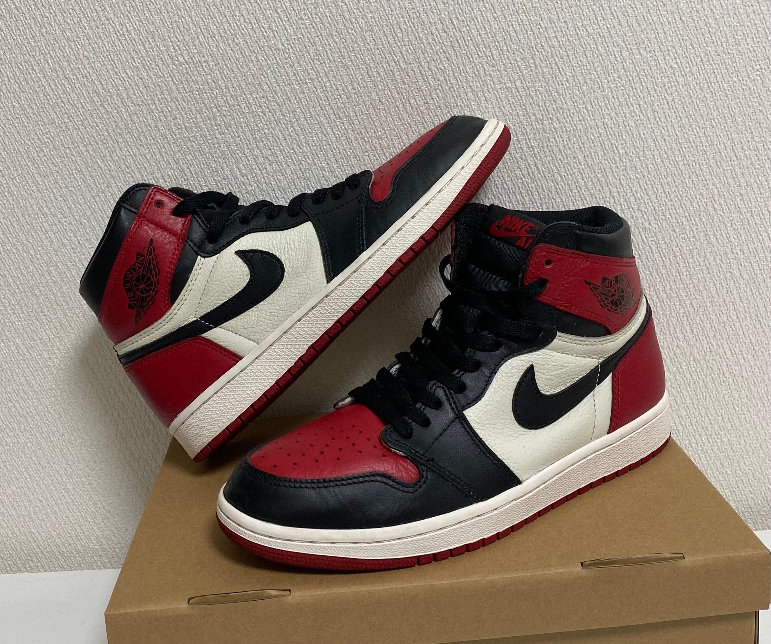 Nike Air Jordan 1 Retro High OG "Bred Toe"