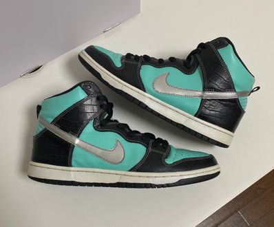 Diamond Supply × Nike SB Dunk High "Tiffany"