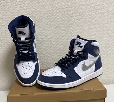 Nike Air Jordan 1 High OG CO.JP "White/Midnight Navy" (2020)(ブリーフケースなし)