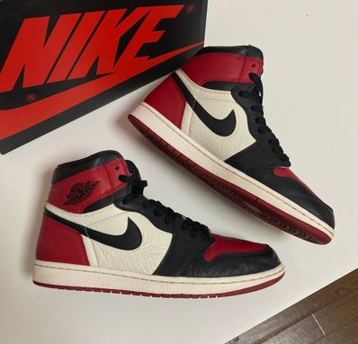 Nike Air Jordan 1 Retro High OG "Bred Toe"