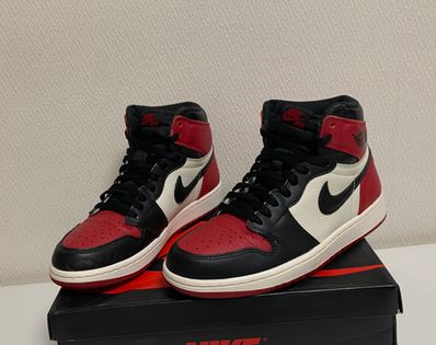 Nike Air Jordan 1 Retro High OG "Bred Toe"