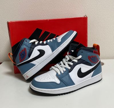 FACETASM × Nike Air Jordan 1 Mid "White/Navy"