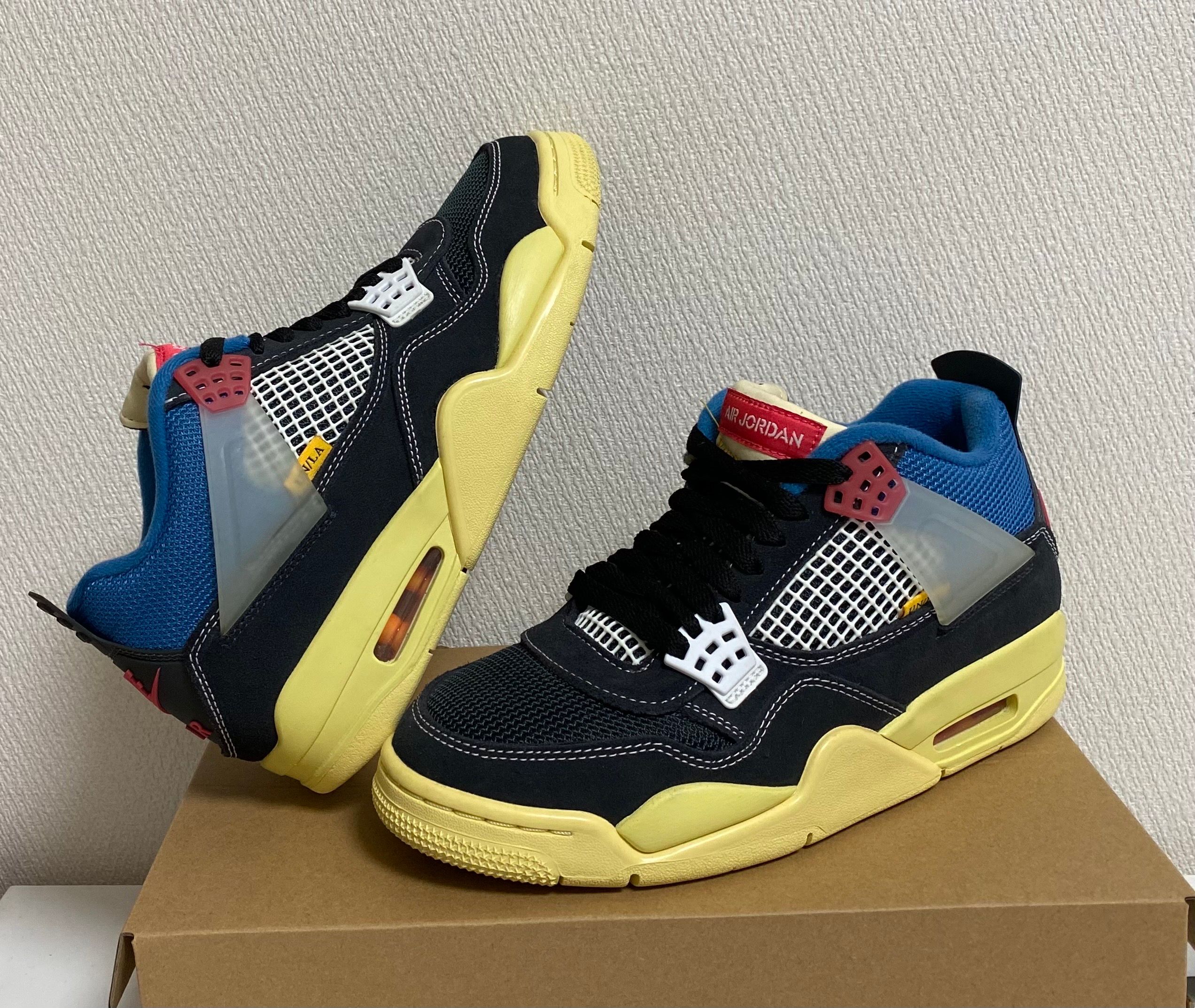 UNION × NIKE AIR JORDAN 4 "OFF NOIR"