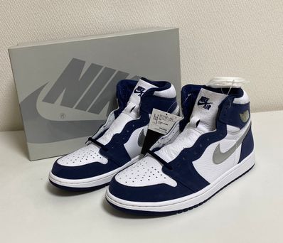 Nike Air Jordan 1 High OG CO.JP "White/Midnight Navy" (2020)(ブリーフケースなし)