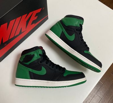 Nike Air Jordan 1 Retro High OG "Black/Pine Green" (2020)