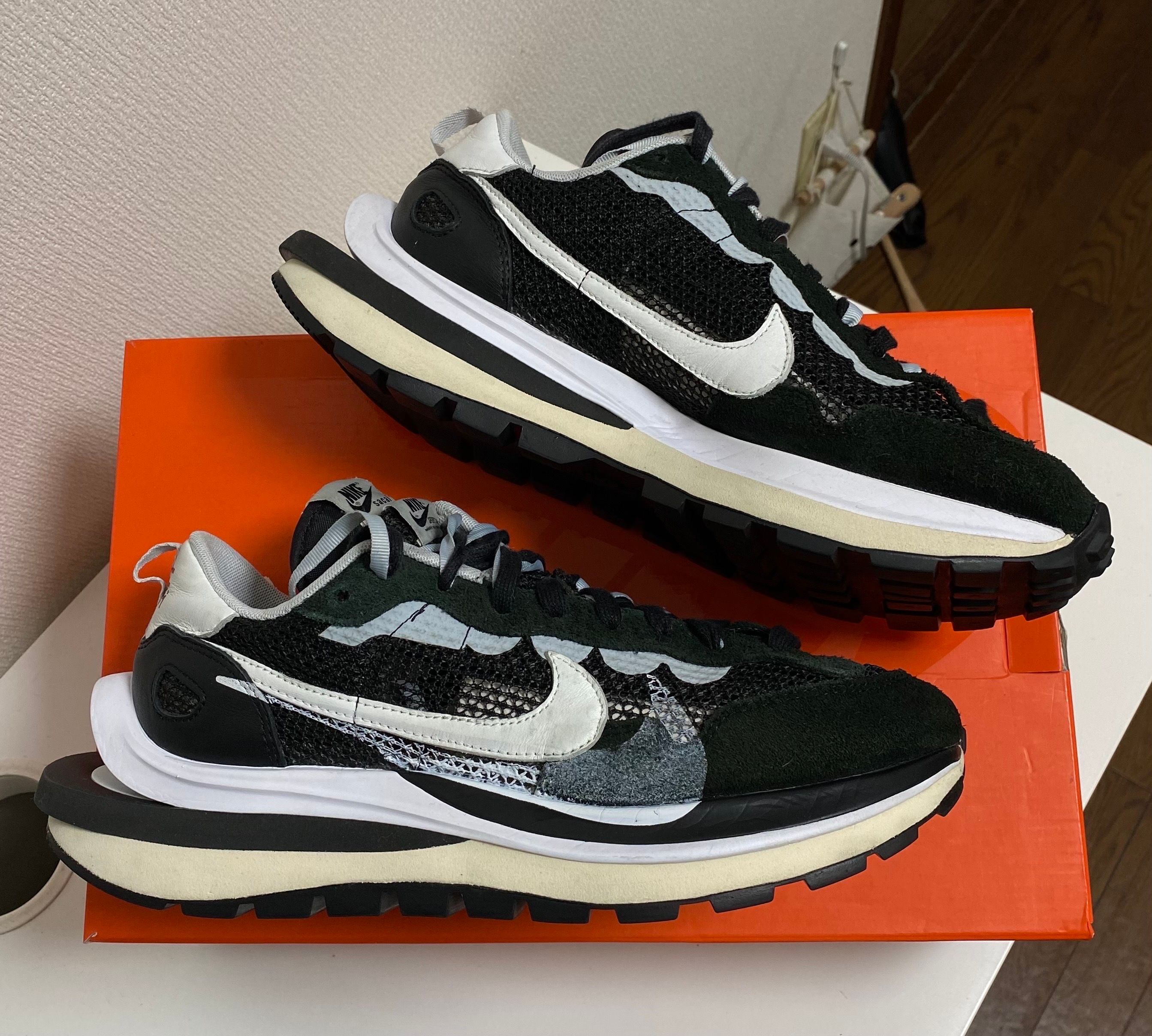 sacai × Nike Vapor Waffle "Black and White"