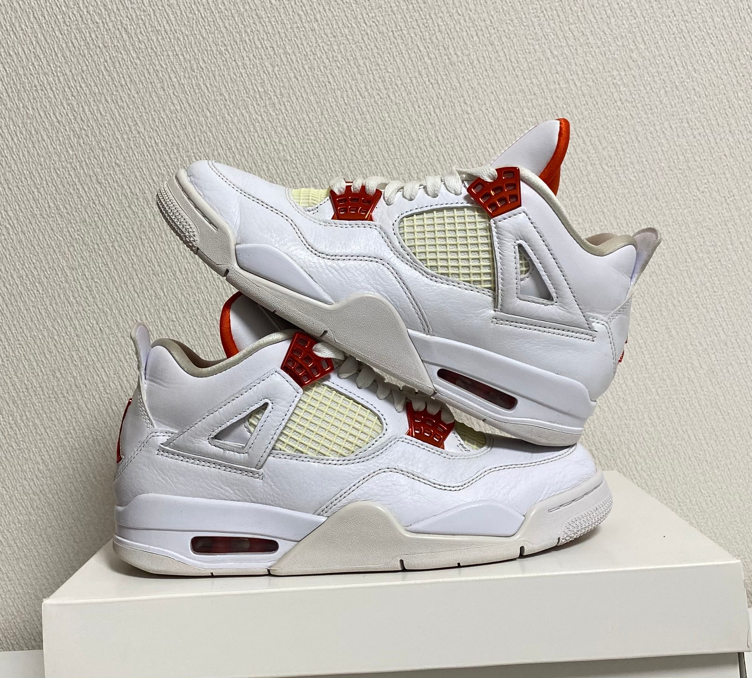 Nike Air Jordan 4 Retro "White/Team Orange"