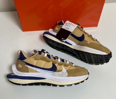 Sacai × Nike Vapor Waffle "Sesame And Blue Void"