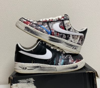 PEACEMINUSONE × Nike Air Force 1 Low Para Noise "Black" / G-DRAGON