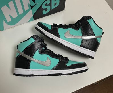 Diamond Supply × Nike SB Dunk High "Tiffany"