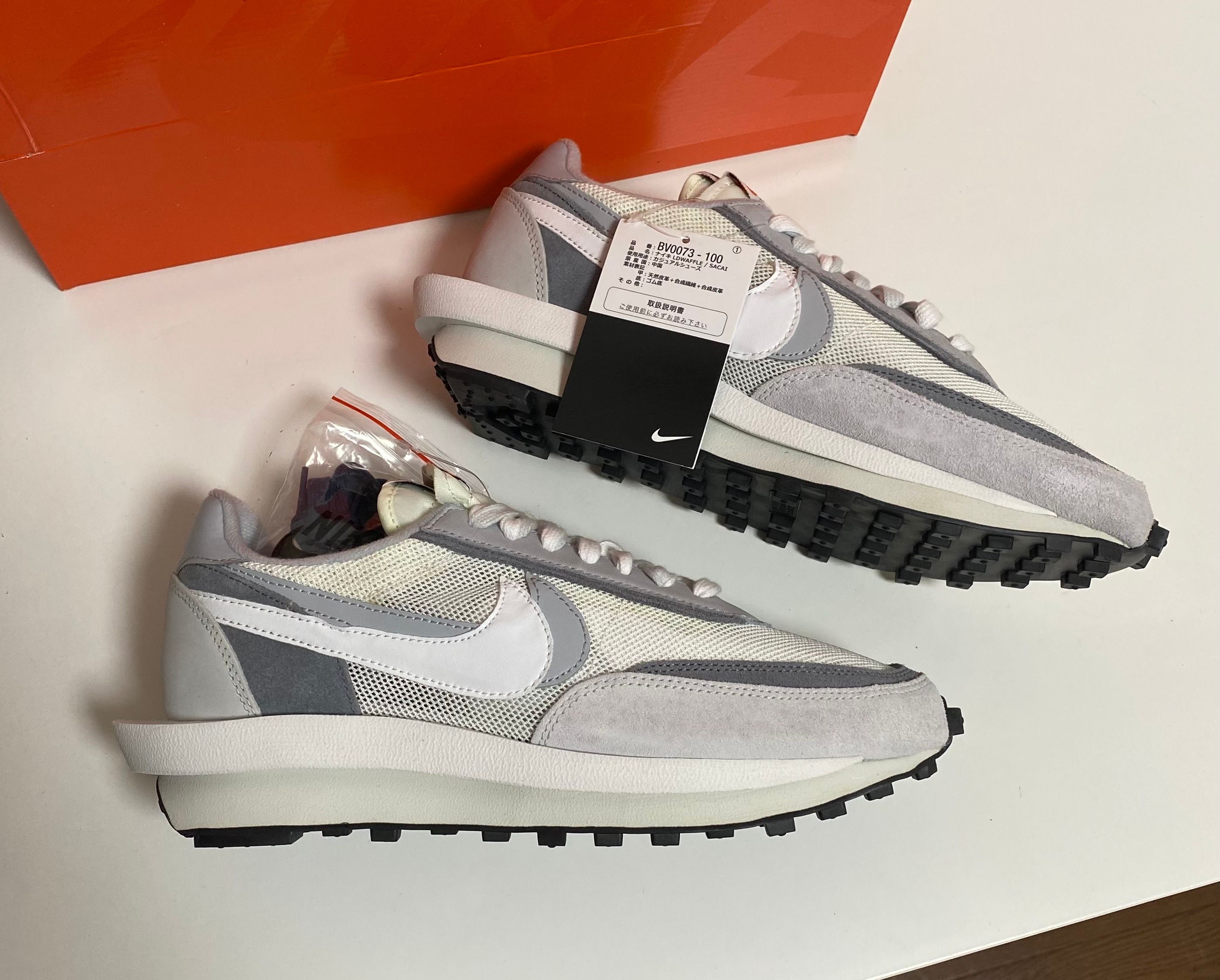 sacai × Nike LD Waffle "White"